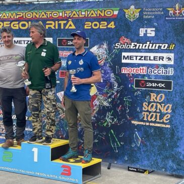 Campionato italiano Regolarità | 3º posto per Andrea Filippini a Gaggio Montano